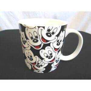 Disney 16 oz. Ceramic Mickey Mouse B&W Character Collage Mug